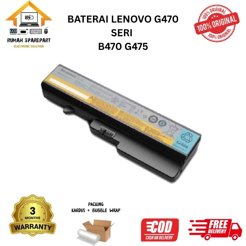 BATERAI LENOVO G470 FOR LENOVO B470 G475