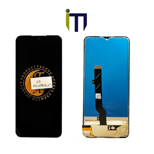 LCD TECNO POVA 4 PRO BLACK PREMIUM QUALITY