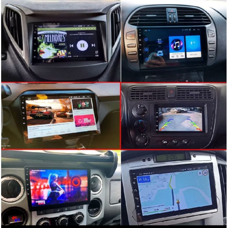 Head Unit + Fan (Kipas), Android 10,1 inch, Android 13, Ram 4GB/32GB