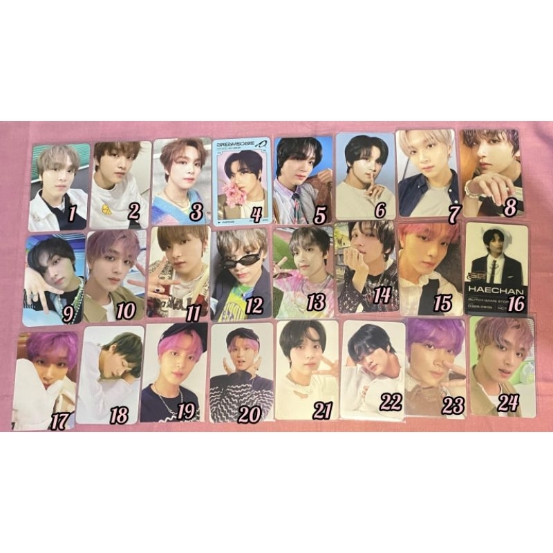 HAECHAN NCT OFFICIAL PHOTOCARD