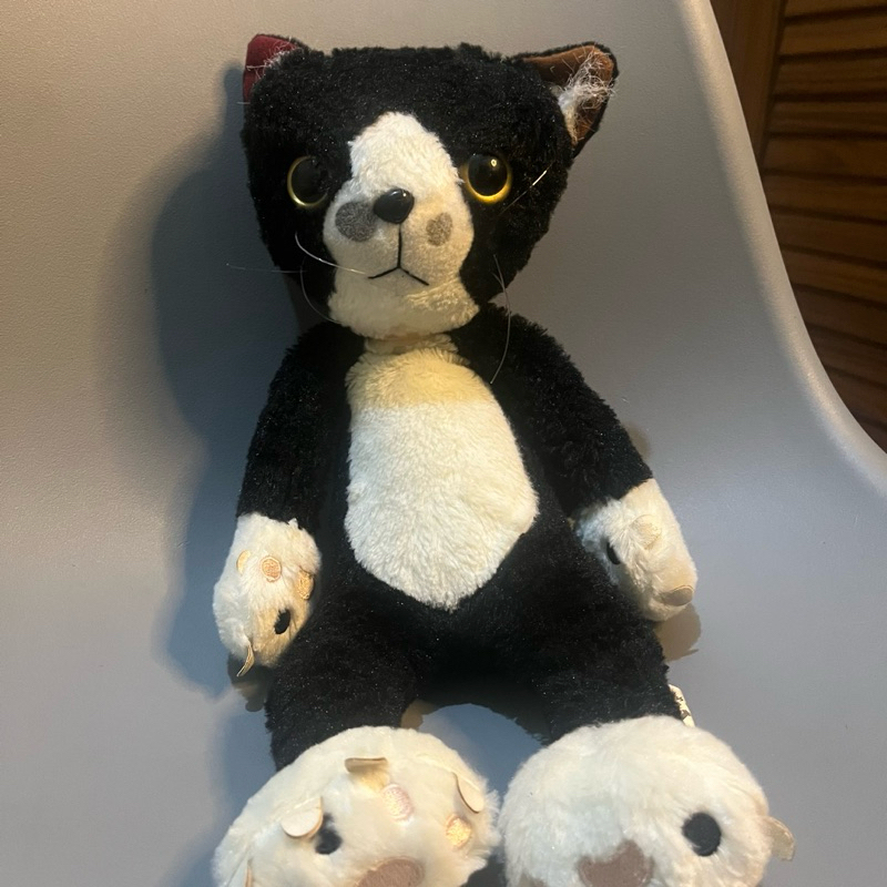 BONEKA SCRATCH CAT / kucing hitam