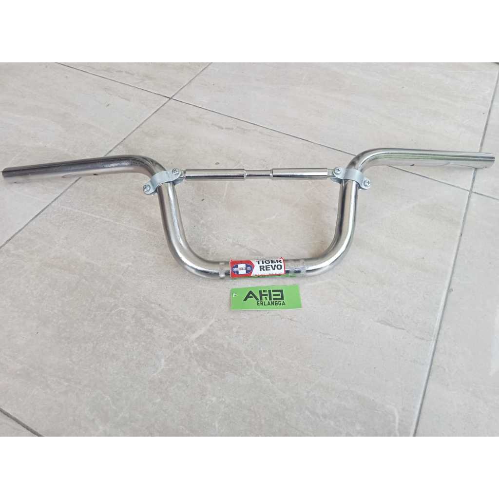 STANG STIR TIGER REVO CROME UNIVERSAL SET PALANG STABLIZER MERK SHJ