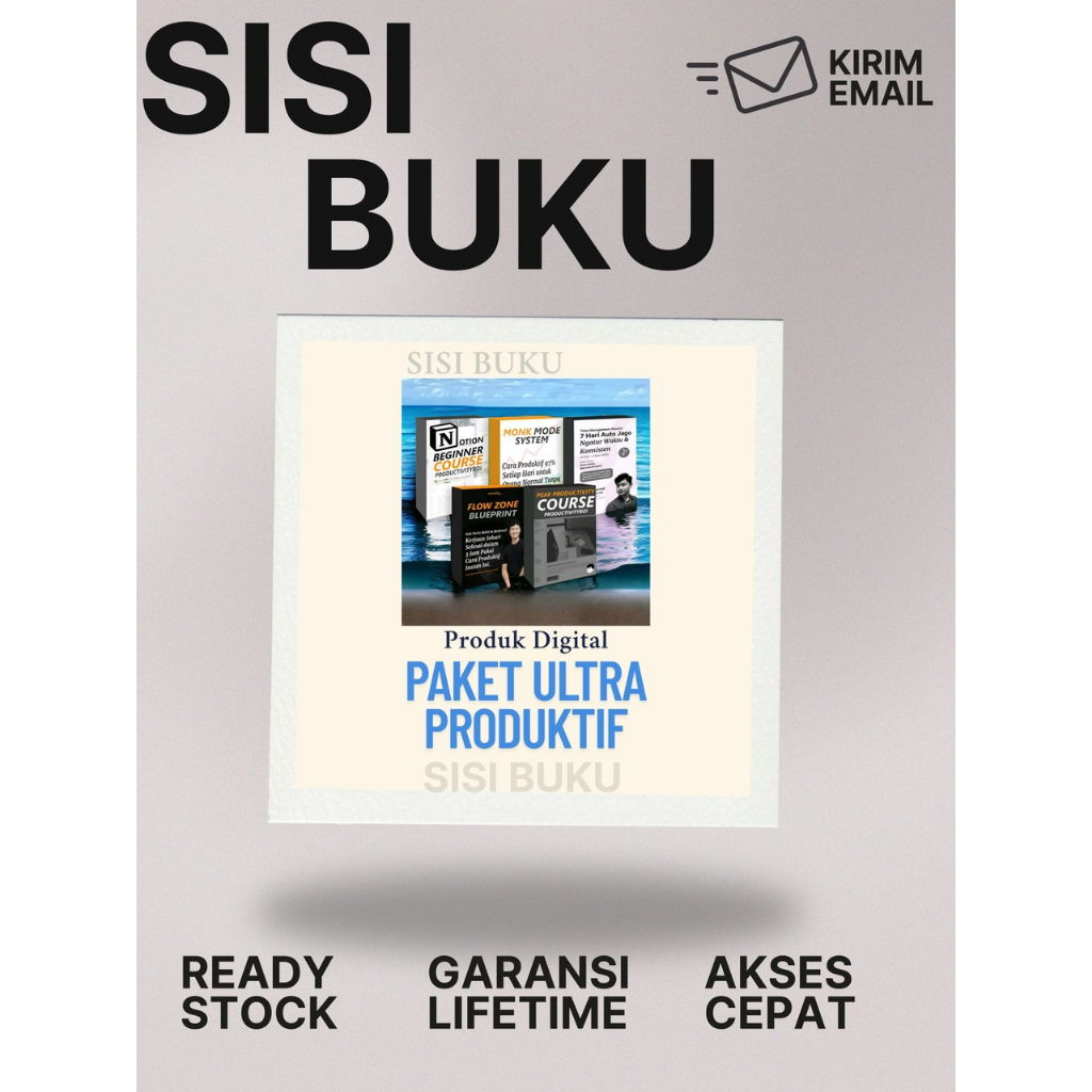 

[T-143] Paket Ultra Produktif - Hack Diri Sendiri Biar Makin Produktif Setiap Hari