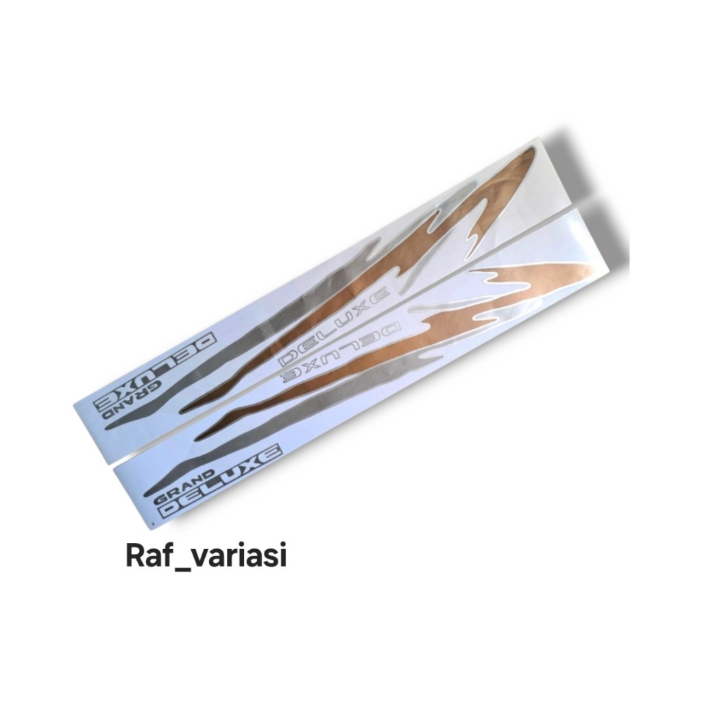 Stiker panther grand deluxe 2.3 2.5 / stiker isuzu panther grand deluxe