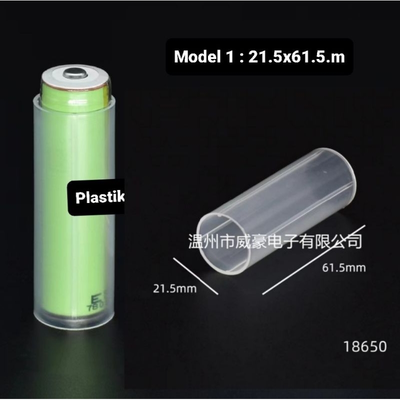 Adapter selongsong slongsong casing rumahan holder baterai 18650 3xAAA 26650 21700
