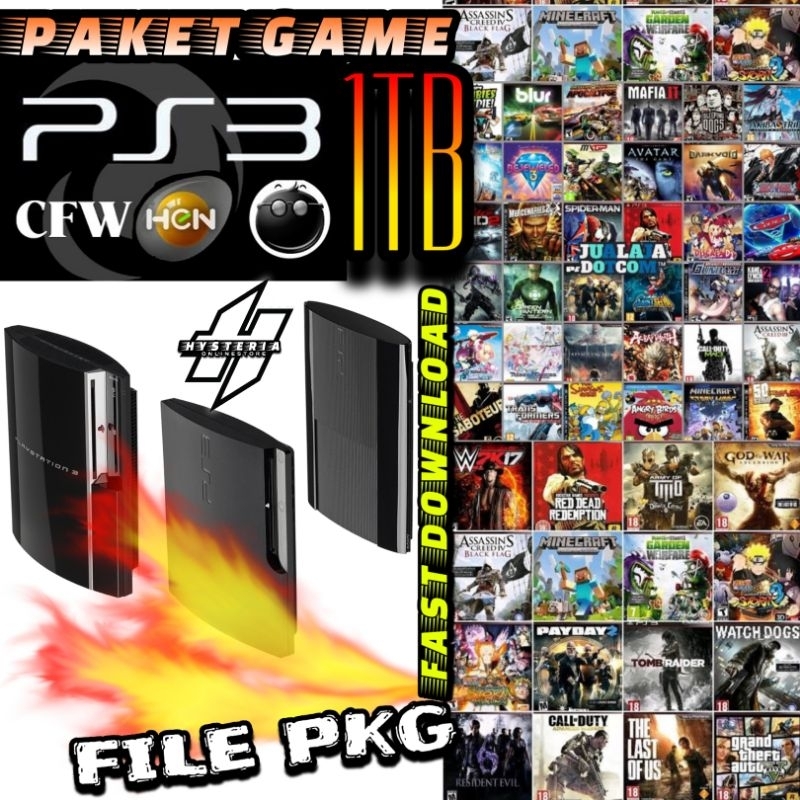 (PKG) Game PS3 CFW HEN MULTI Game PS3 PKG