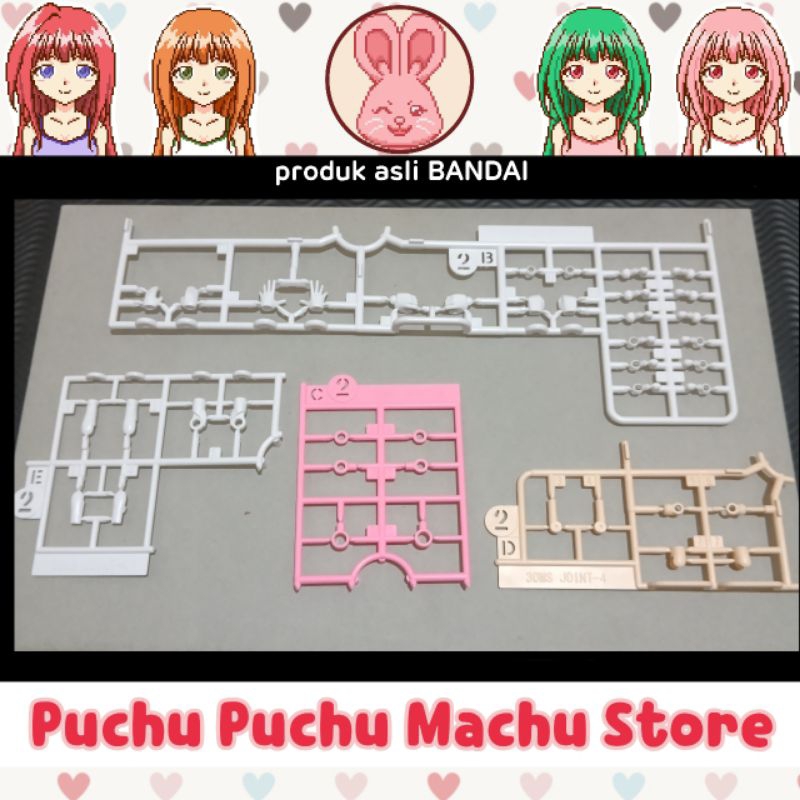 Part Lirinel Arms (Lengan) dari 30MS MINUTES SISTERS SIS-T00 LIRINEL [Color A] (asli BANDAI) 30MS Si