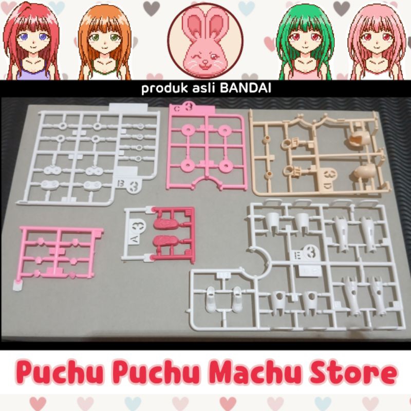 Part Lirinel Legs (Kaki) dari 30MS MINUTES SISTERS SIS-T00 LIRINEL [Color A] (asli BANDAI) 30MS Sist