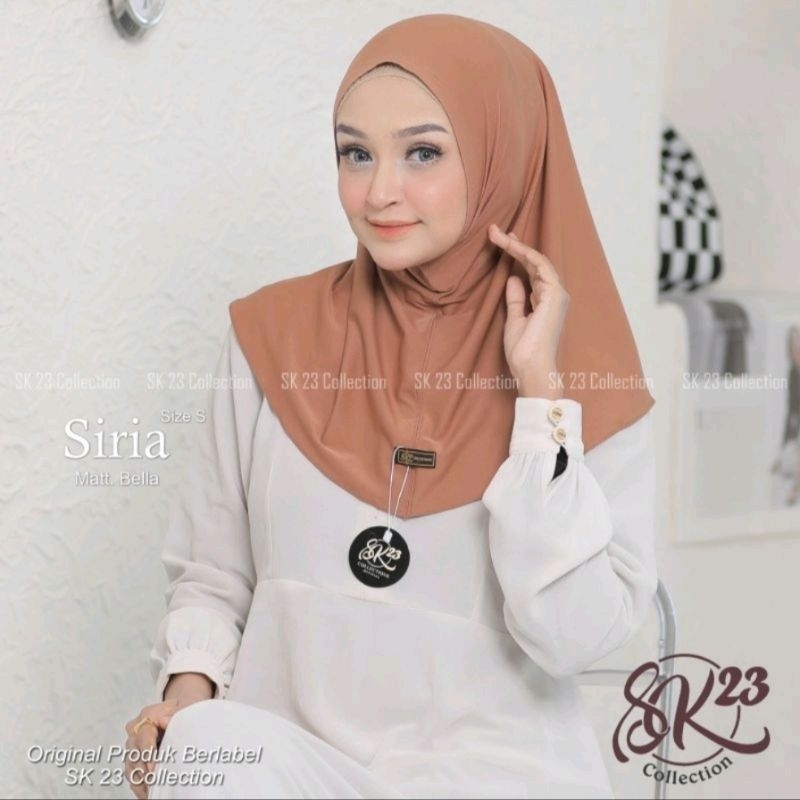 Sk23 collection/sk hijab/sk siria/bergo polos/bergo jersey/bergo tanpa tali/sk hijab