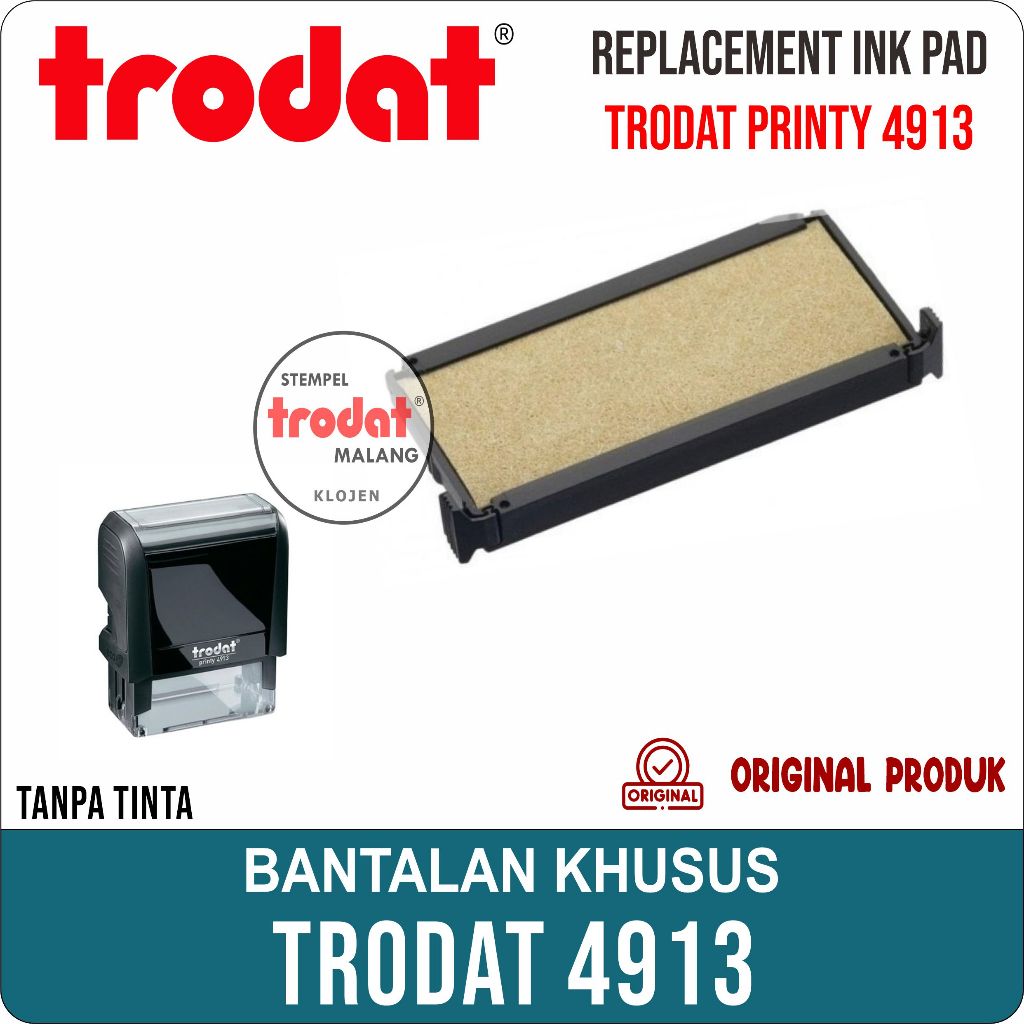 

Swop Pad Trodat 4913 / ink-cartridges pad TRODAT/ Bantalan Khusus Stempel TRODAT