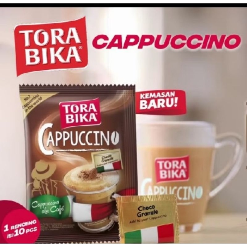 

KOPI TORABIKA CAPUCCINO 1 renceng isi 10 saset Torabika emang mantap