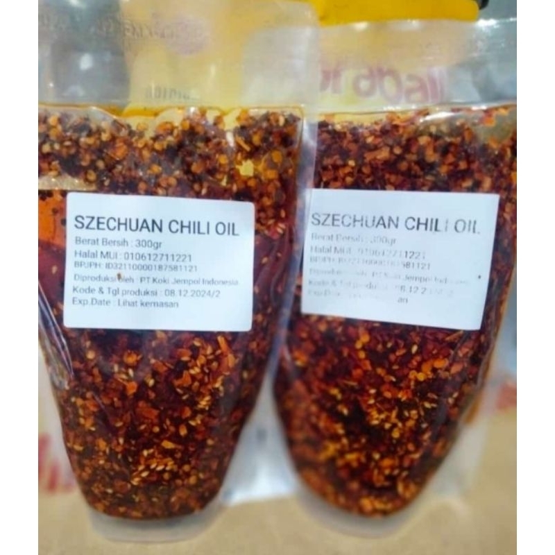 

SZECHUAN CHILI OIL UK 300GR