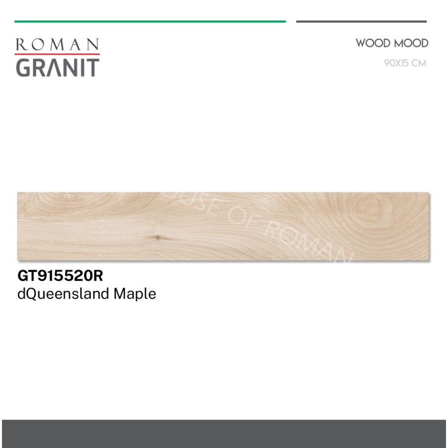 Roman Granit GT915520R dQueensland Maple 90x15 / granit roman murah / granit kayu / lantai kayu / gr