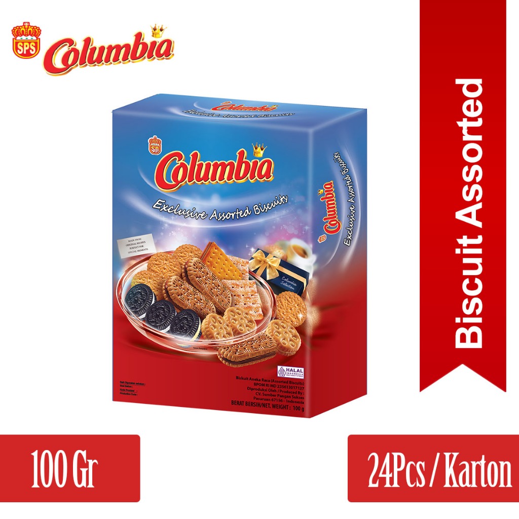 Columbia Biskuit Box Assorted