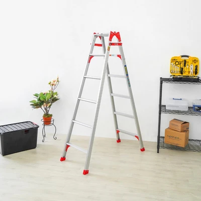 Krisbow Tangga Lipat Aluminium 3.6 Meter / Double Aluminium Ladder