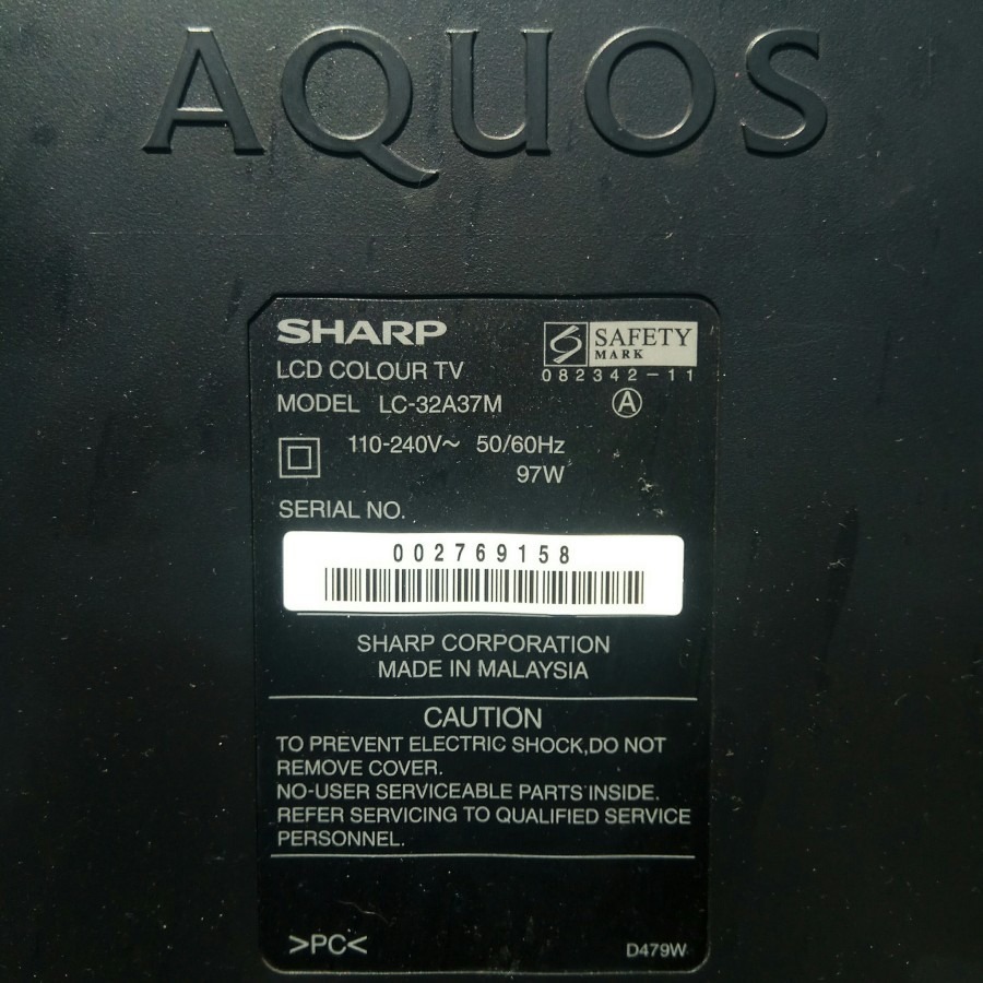 CCFL / Backlight / Lampu / Neon Model Lurus TV LCD SHARP AQUOS 32 in