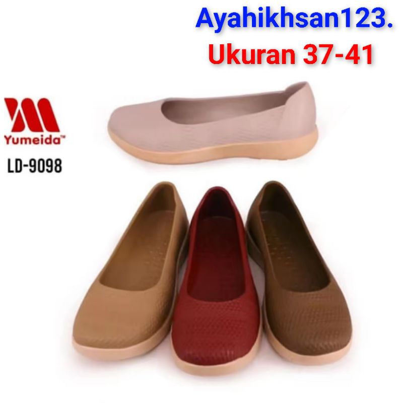 YUMEIDA 9098 sepatu karet wanita/perempuan ukuran 37-41