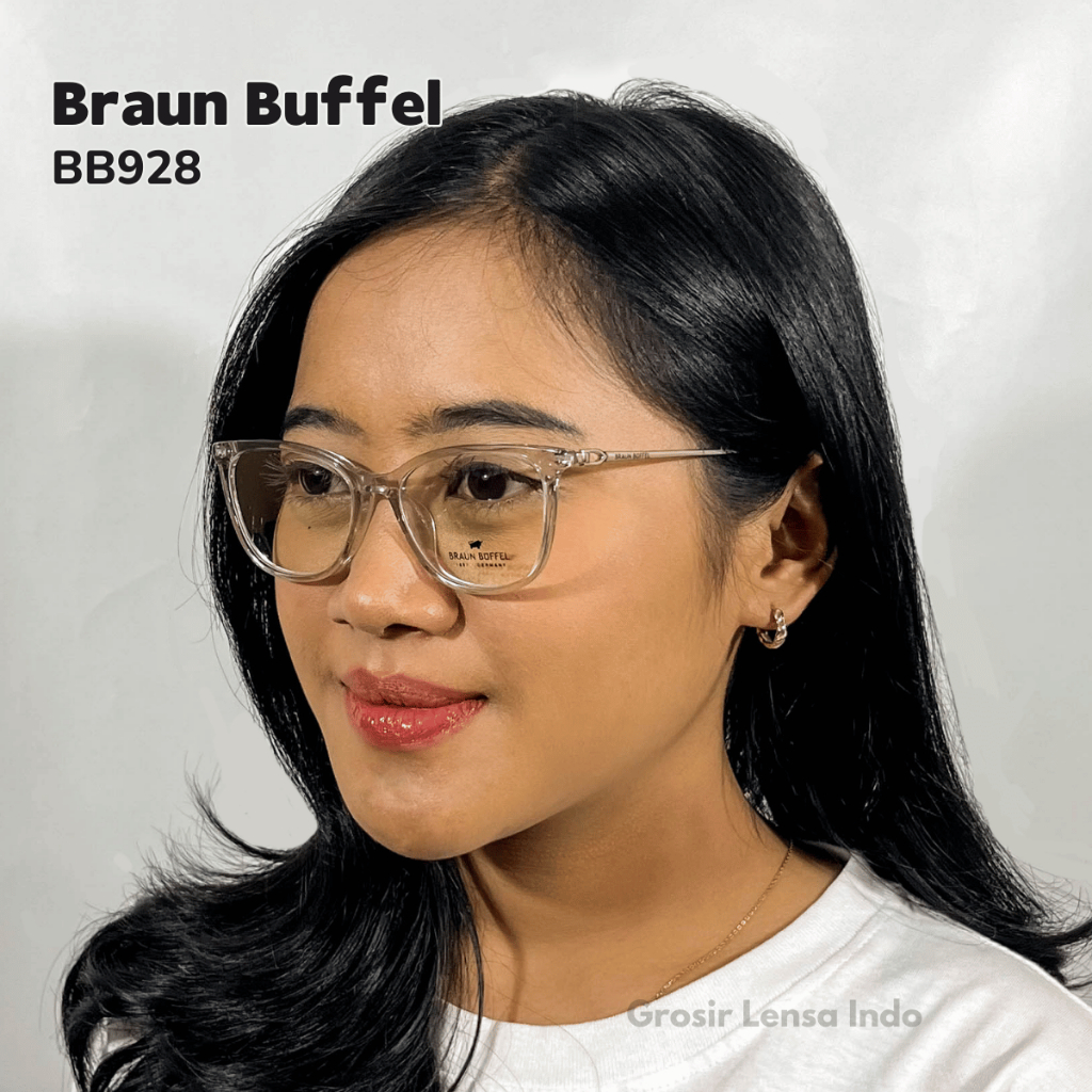 Frame Kacamata Original Braun Buffel Size 50 Full Frame Pria / Wanita