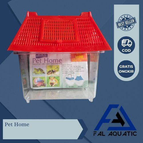 Aquarium Pet Home Besar / Rumah Kura Kura