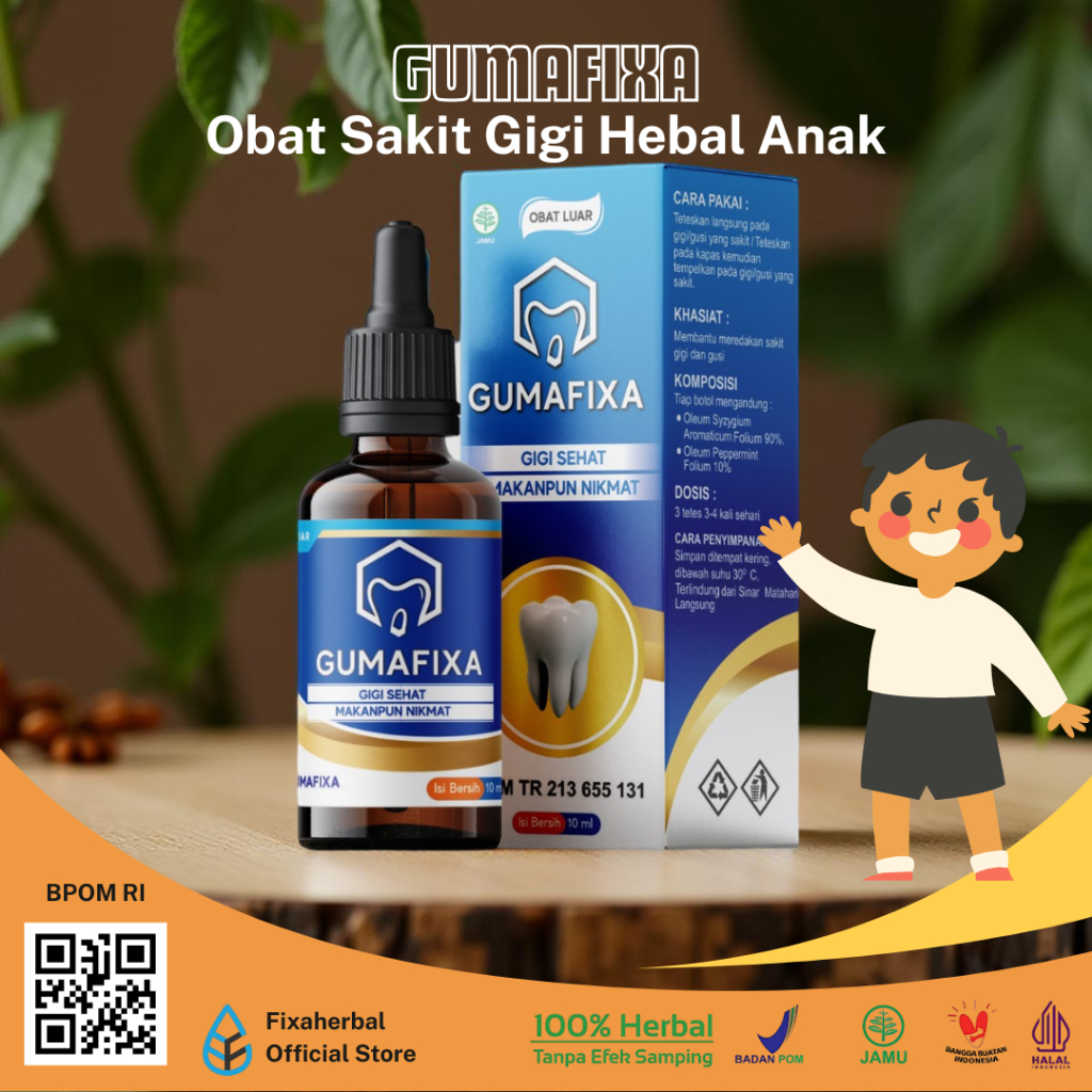 Obat Sakit Gigi Anak Herbal Ampuh