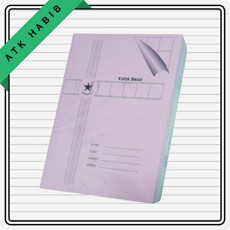 Buku kotak besar/ Buku Mandarin, Buku belajar menulis Mandarin,