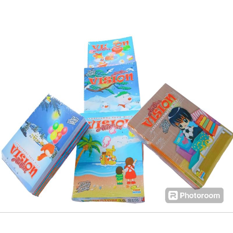 

Buku VISION ISI 38 LEMBAR (1 PACK ISI 10 BUKU)