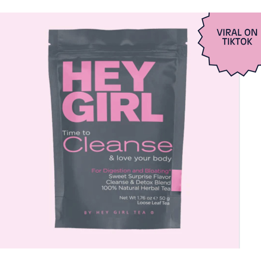 

Hey Girl Tea Cleanse Sleep Energize Pouch - feel better
