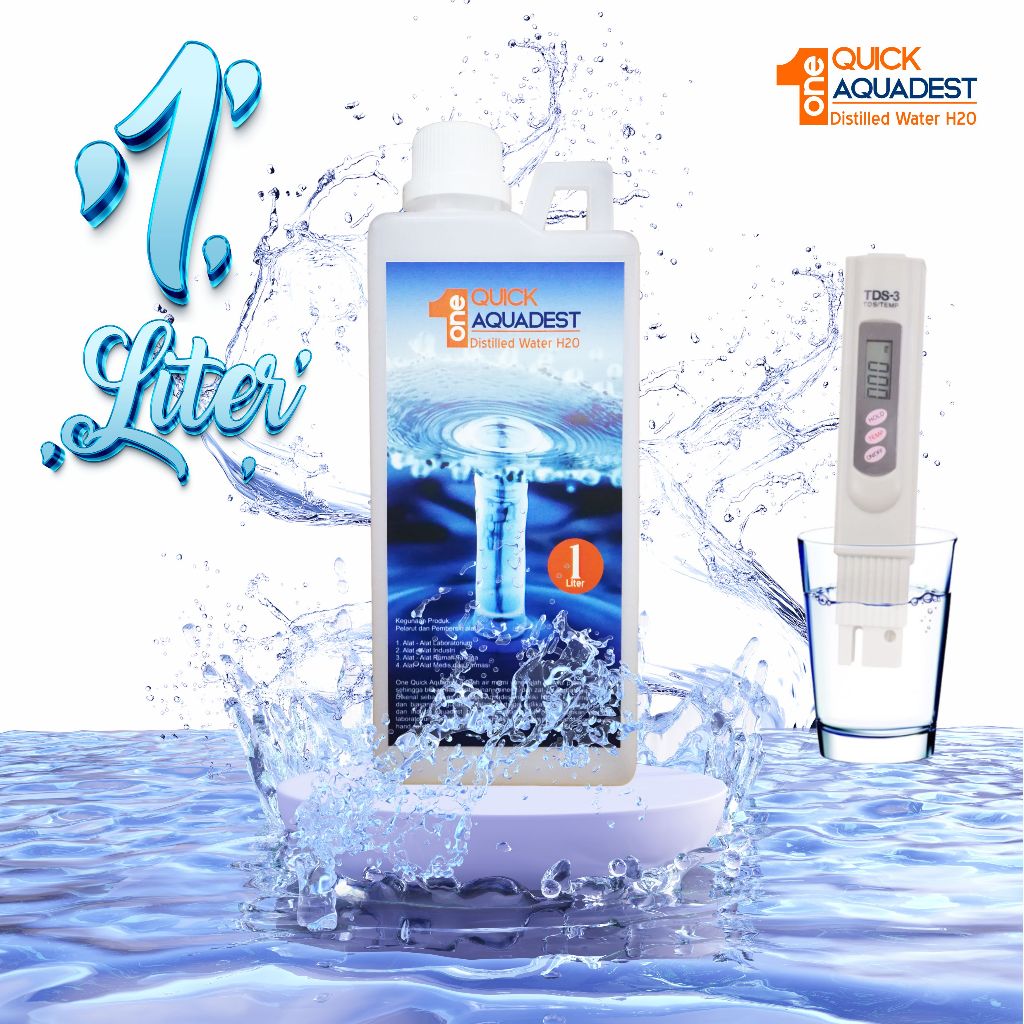 Aquadest 1 Liter COA Certificate of Analysis