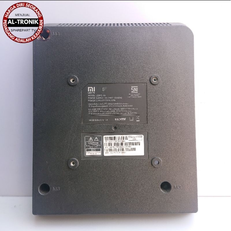 COVER TUTUP BELAKANG TV LED XIAOMI 32 INCH MODEL L32M5 AN BACK COVER L32M5AN L32M5-AN