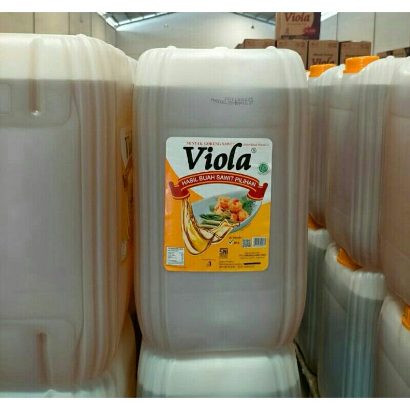 Minyak goreng viola jerigen 20 liter