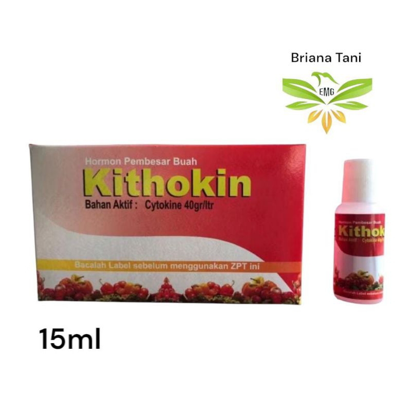 Kithokin 40 15ml ZPT Hormon Cytokine 40g/l Sitokinin Perangsang Tunas dan Cabang, Arena Hormon Pembe