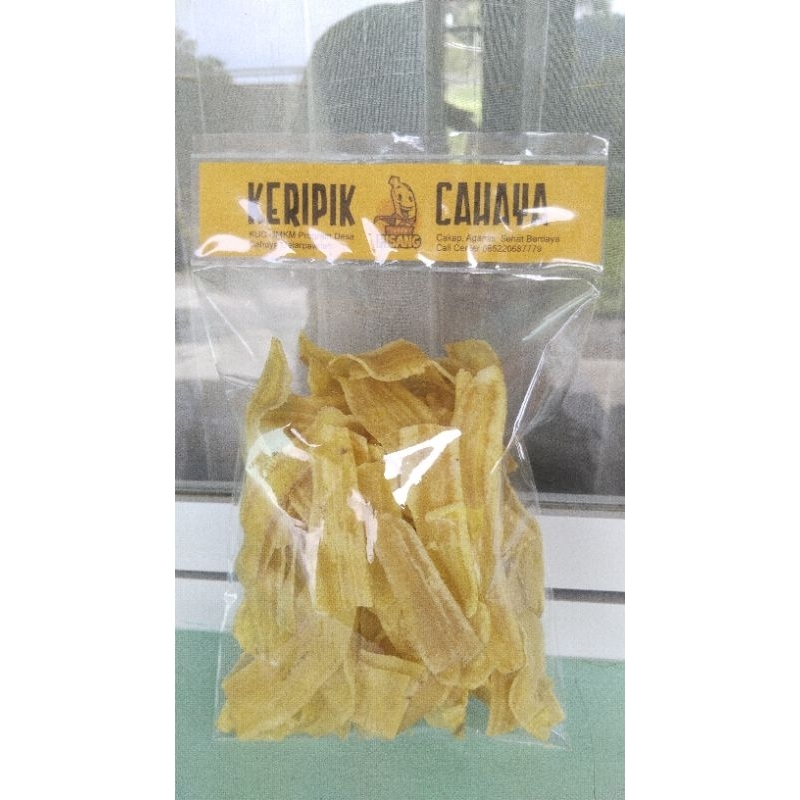 

175 gram keripik pisang kapas saung cahaya
