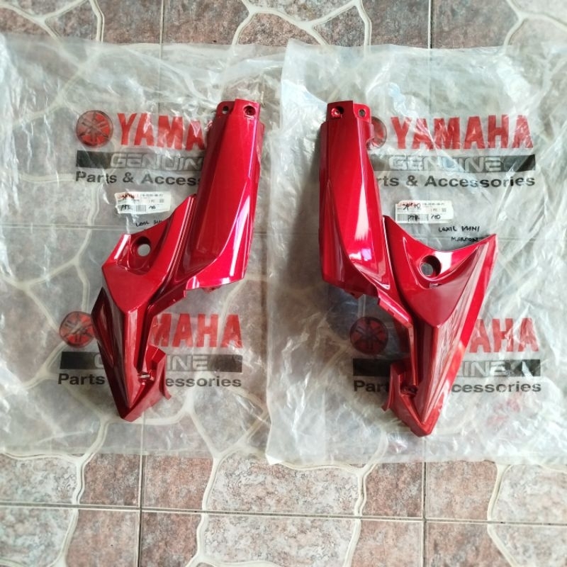 Legshield Sayap Bawah Jupiter Z New 115 Robot Merah Marun Biru Original YGP 31B-F8385-00-P2 31B-F839