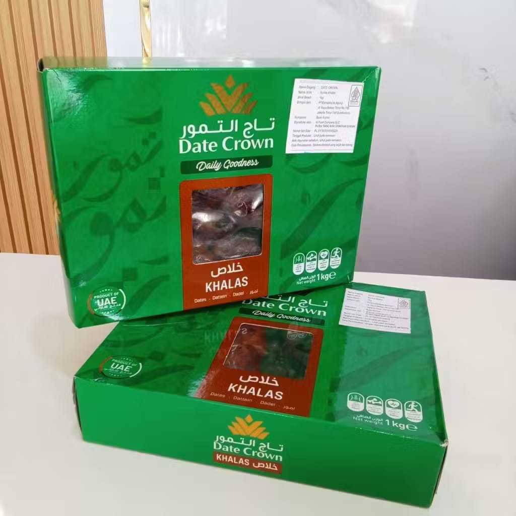 

kurma Date crown khalas 1kg Premium