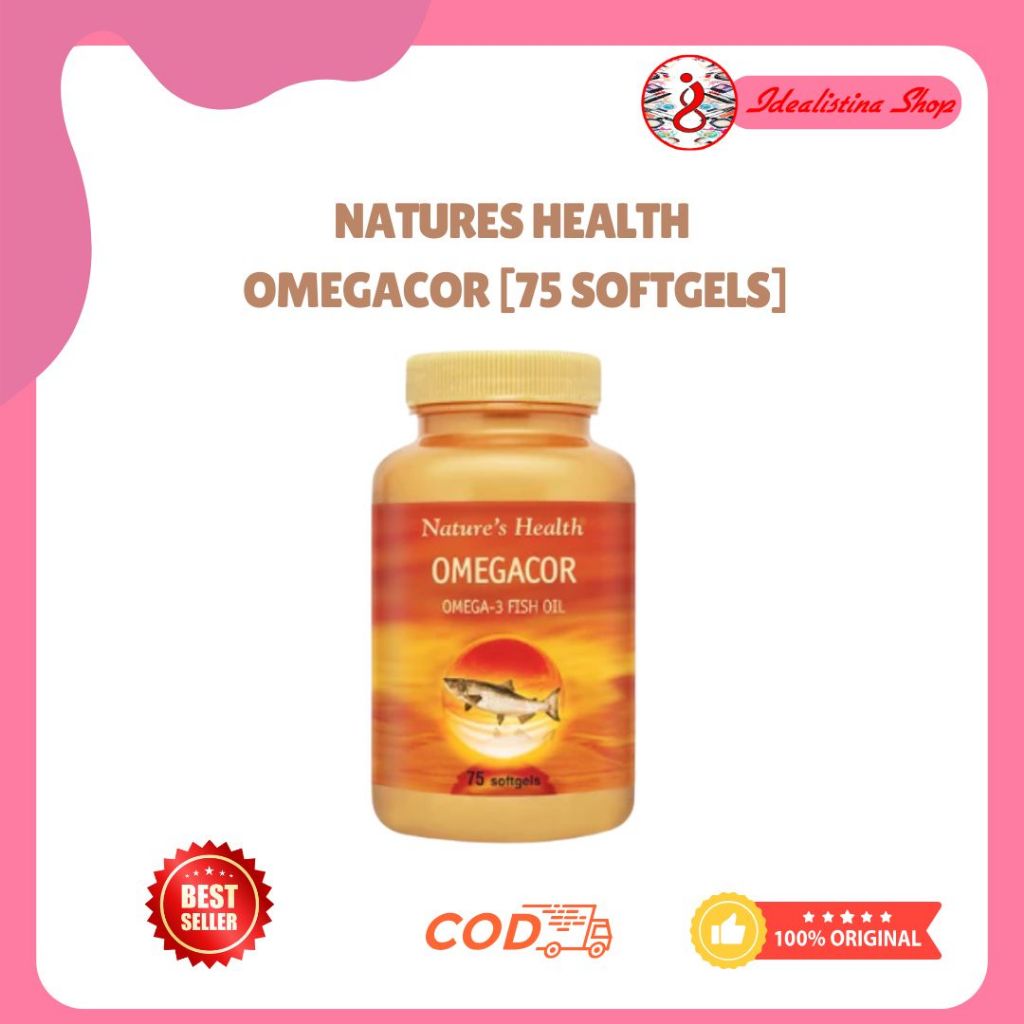 Natures Health Omegacor [75 softgels]