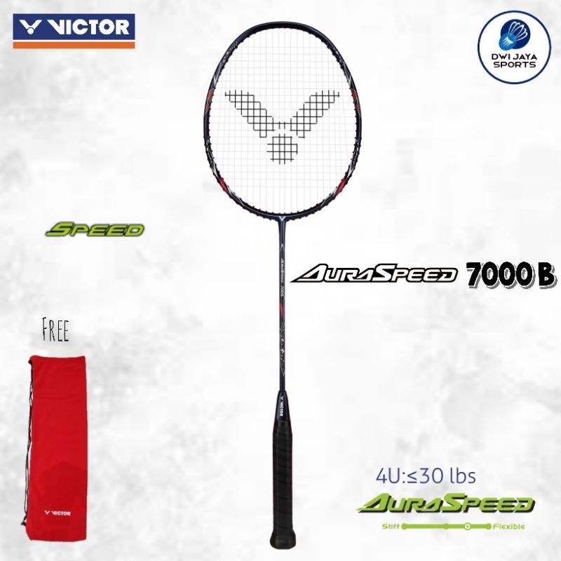Raket Badminton Victor Auraspeed 7000 B | Victor Ars 7000 B | Raket Victor Original