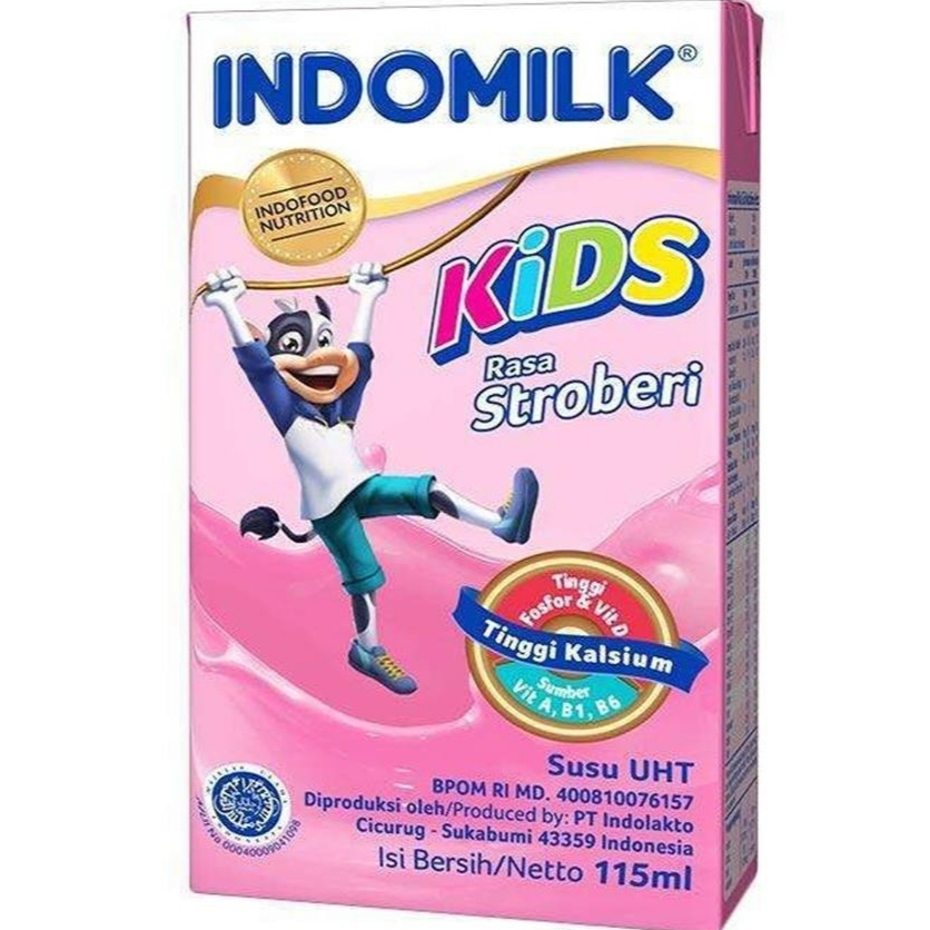 

INDOMILK KIDS COKLAT DAN STRAWBERRY 115 ml