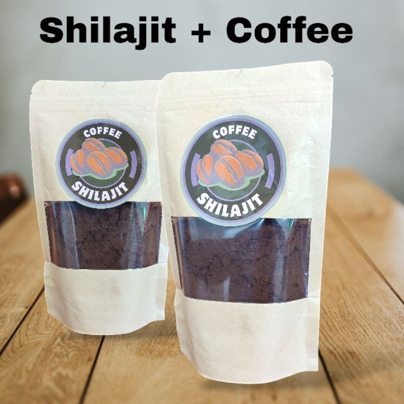 

Shilajit Coffee minuman kesehatan penambah energi | Himalayan Shilajit + Robusta Coffee