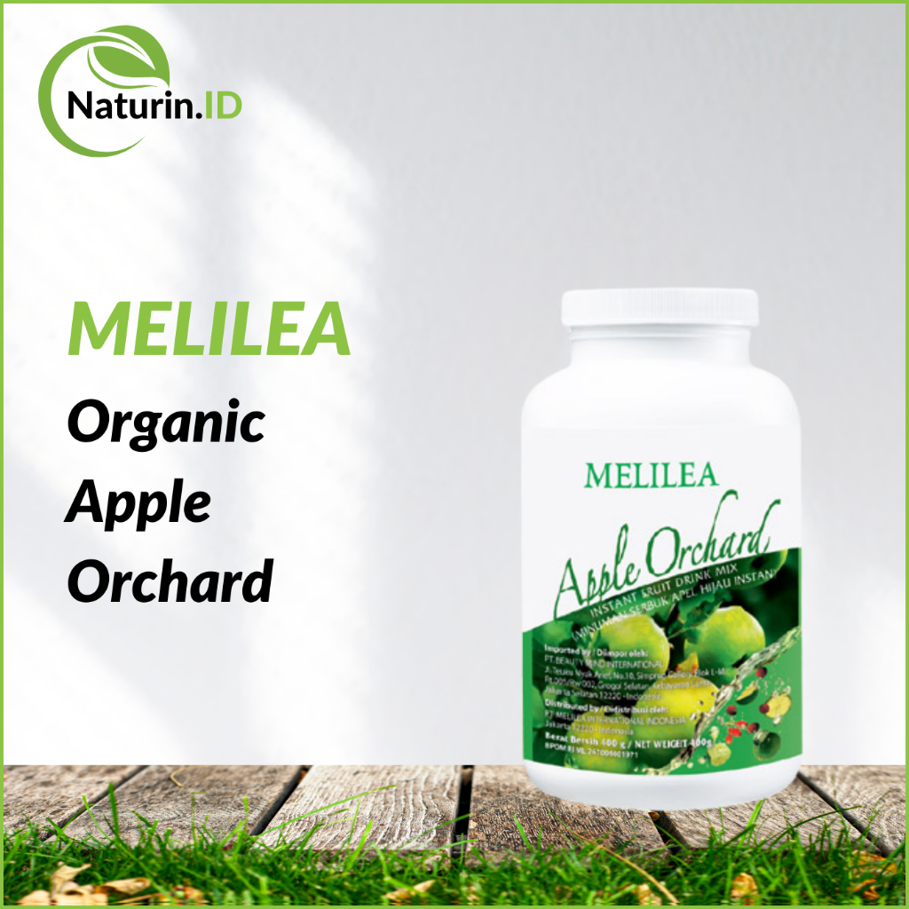 

MELILEA Minuman Serbuk Apel Hijau Instan [READY EXP 10.2026]