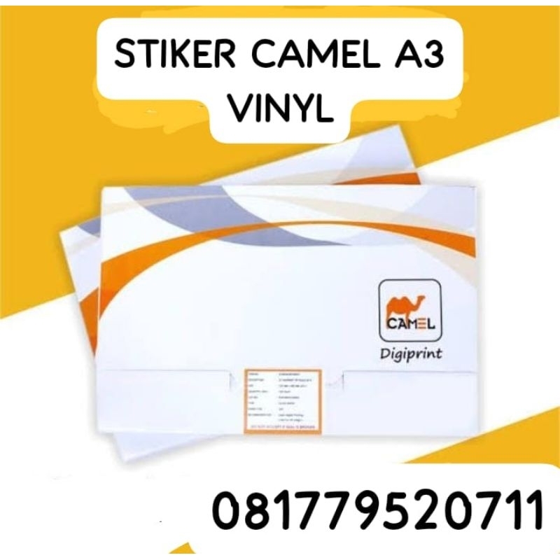 STIKER VINYL LASER A3+ CAMEL DIGIPRINT
