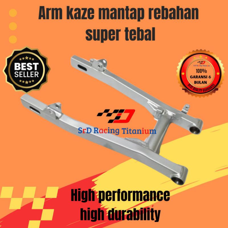 SWING ARM KAZE MANTAP BUAT RUBAHAN BEBEK KE TRAIL