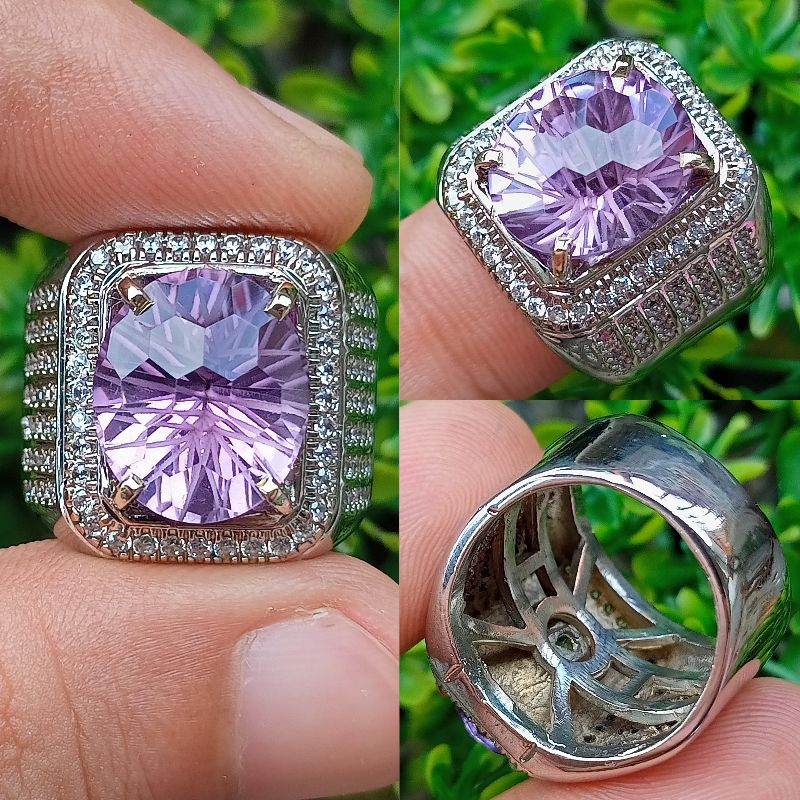 Natural Kecubung Amethyist Cutting Costume