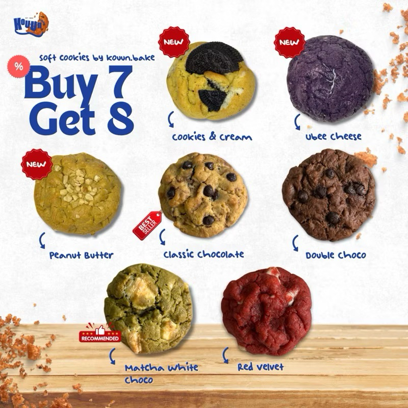 

[Khusus Request Pengiriman] Soft cookies by kouun.bake