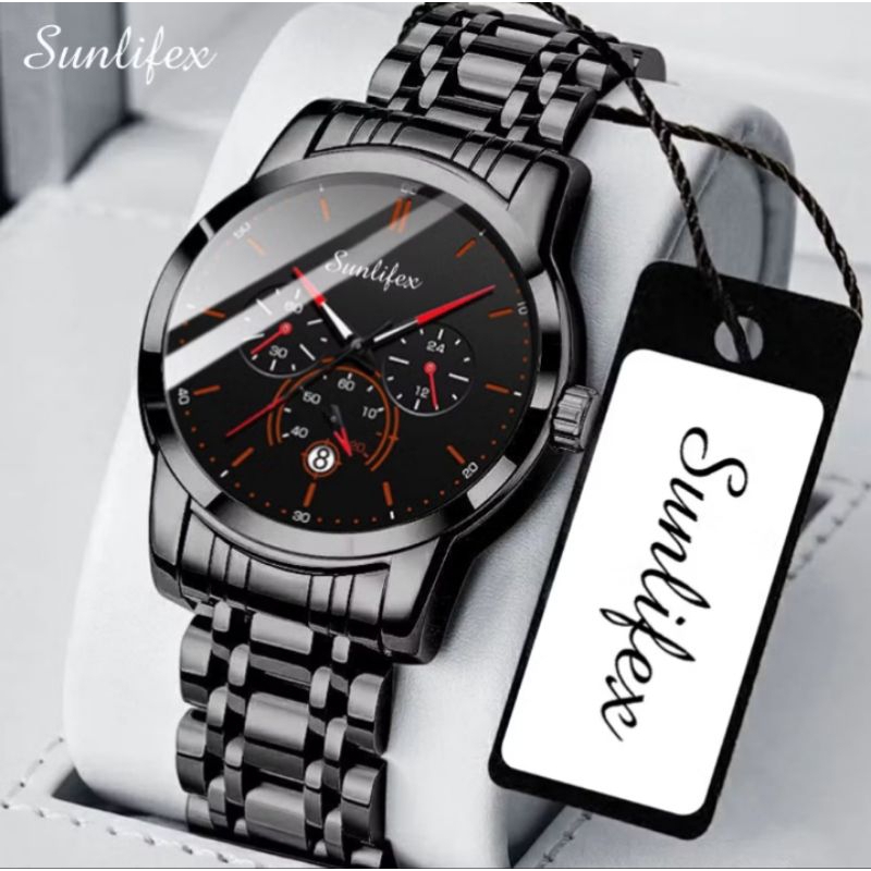 sunlifex jam tangan pria original