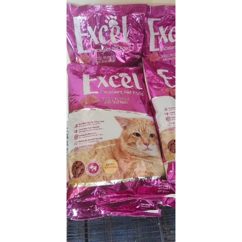 Excel pakan kucing