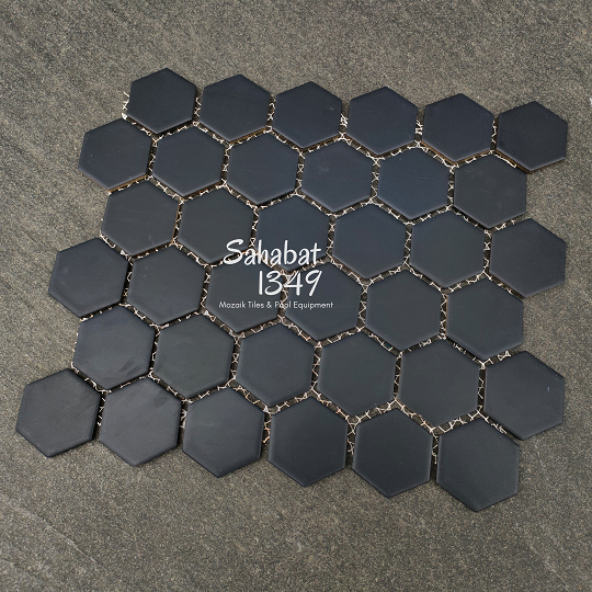 Keramik Mosaic Lantai Hexagonal Keramik Mozaic Dinding Dapur Keramik Mosaic Dinding Kamar Mandi Merk