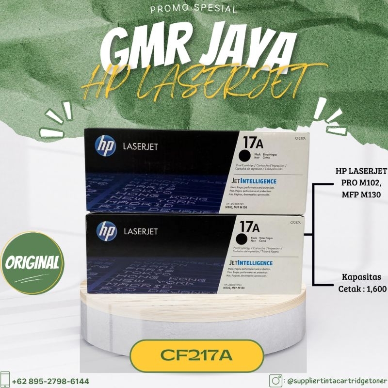 Toner hp 17A original / Toner hp laserjet 17A (CF217A) original / Toner 17A original hp / Hp toner c