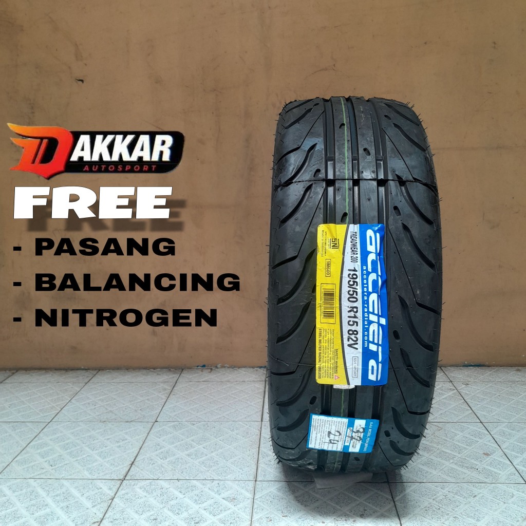 ban mobil semislick 195/50 R15 accelera 651 sport