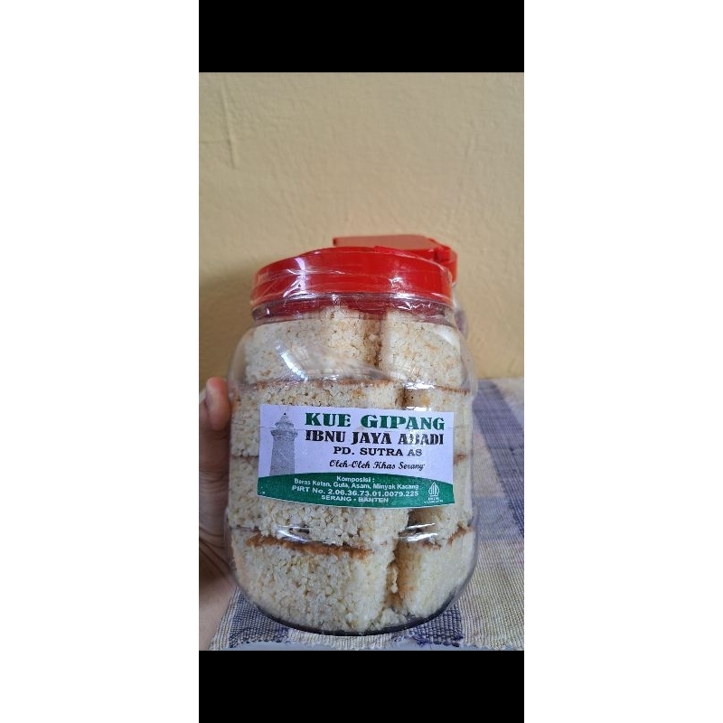 

Kue Gipang Beras Ketan - Oleh oleh tradisional khas Banten - Kue Gipang Jadul