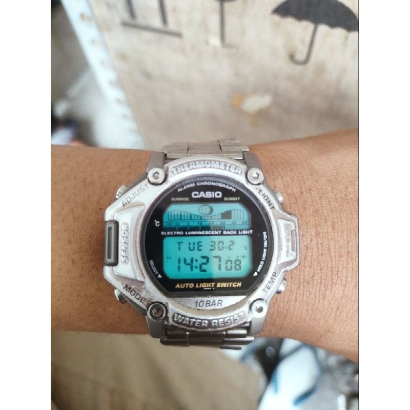 jam tangan Casio protrek seri prt-111 original second